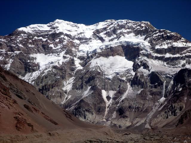 Pared sur del Aconcagua
